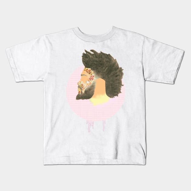 Sir Afro the Great Kids T-Shirt by Mod Art